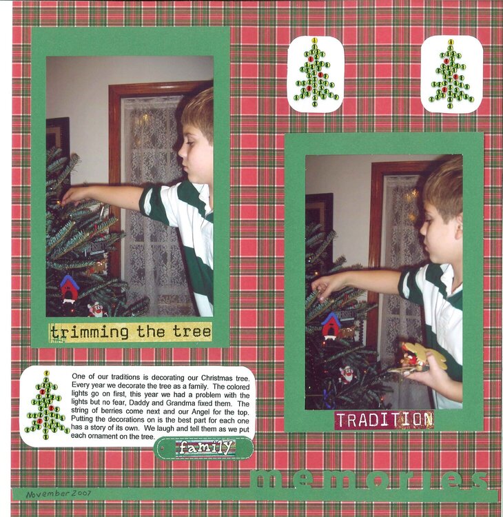 Trimming Our Tree Page 2