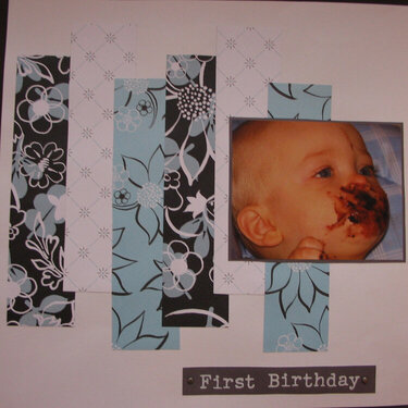 First Birthday right side
