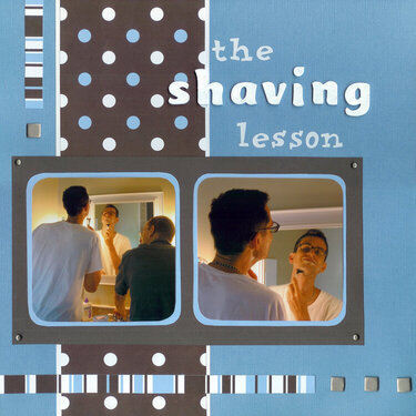 The Shaving Lesson