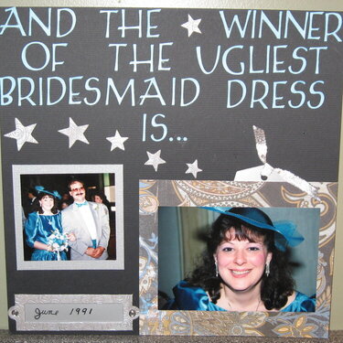 Ugliest Bridesmaid Dress