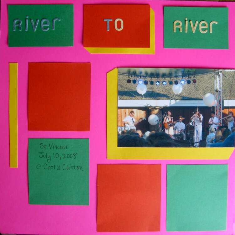 River to River left page