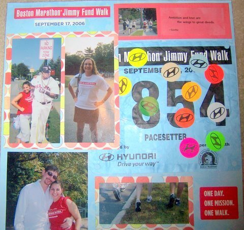 2006 Boston Marathon Jimmy Fund Walk