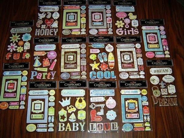 Chipboard Stickers by Paper Studio