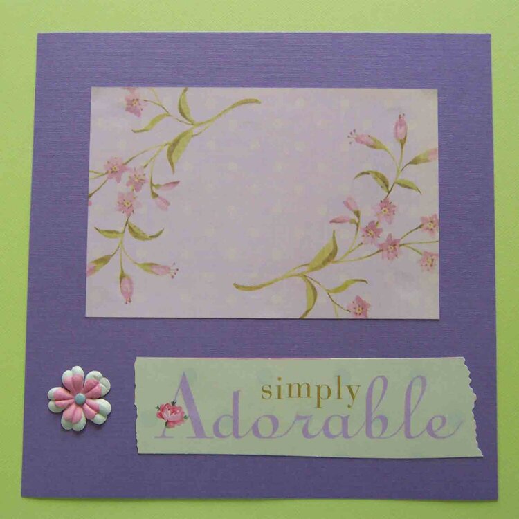 8x8 Color Book Swap Pastel Lavender page 2b