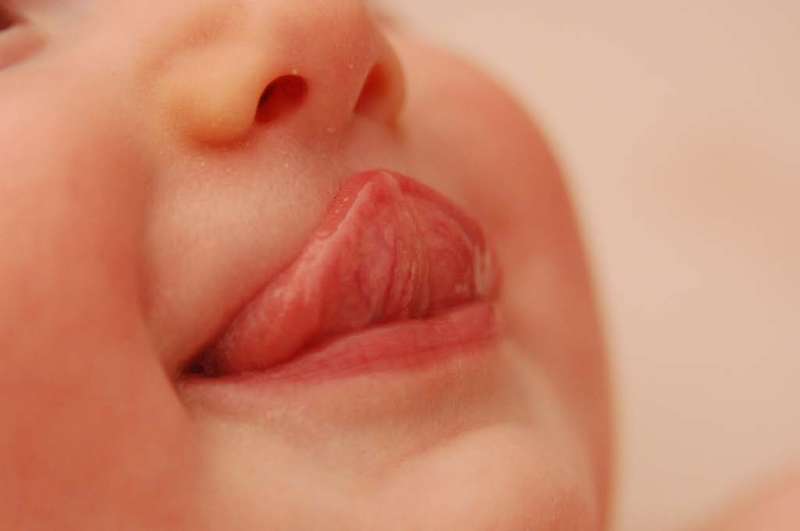 Baby Sucking Lip