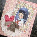 Sailor Valentine **Crate Paper** Card