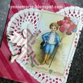 Valentine Greetings Cupid **Crate Paper** Card