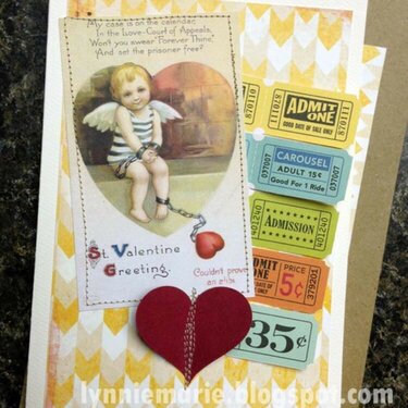 Vintage Valentine Repurposed **Crate Paper**