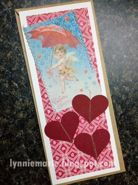 Red Heart Valentine Card **Crate Paper**