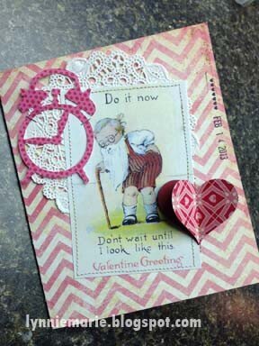 Do it Now Valentine **Crate Paper** Card