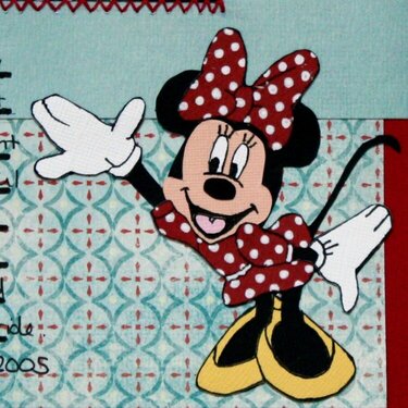 Minnie Mouse closeup