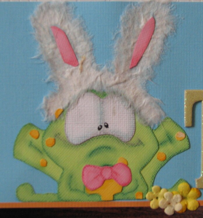 Its Toadally Easter Closeup