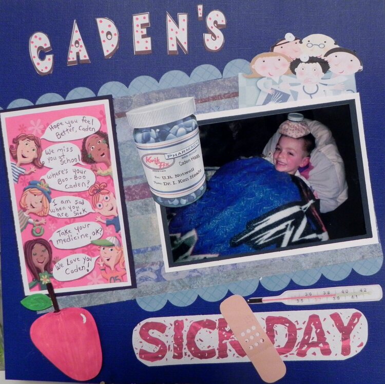 Caden&#039;s Sick Day
