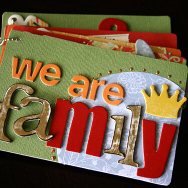 We Are Family - Mini Book