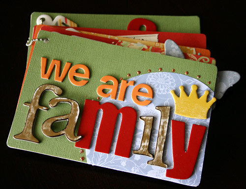 We Are Family - Mini Book