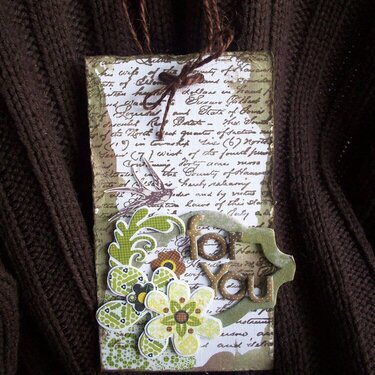 For You Tag **Couture Cardstock**