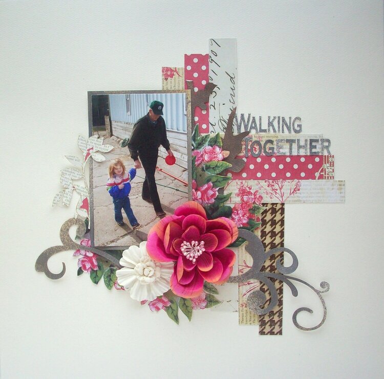 Walking Together **Couture Cardstock**