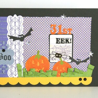 Eeeek!  Happy Halloween Card