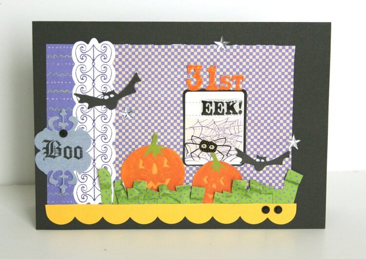 Eeeek!  Happy Halloween Card
