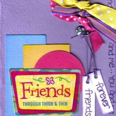 friends forever card *KFD*