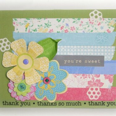 you're sweet card *LYB*