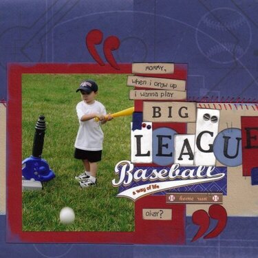 big league baseball *NEW Karen Foster*