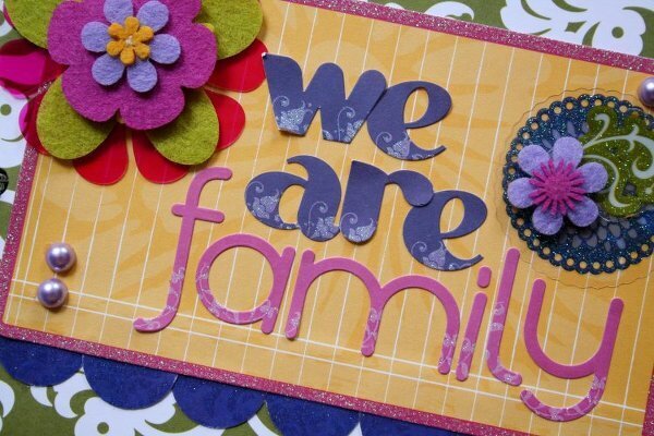 we are family *LYB Zinnia*