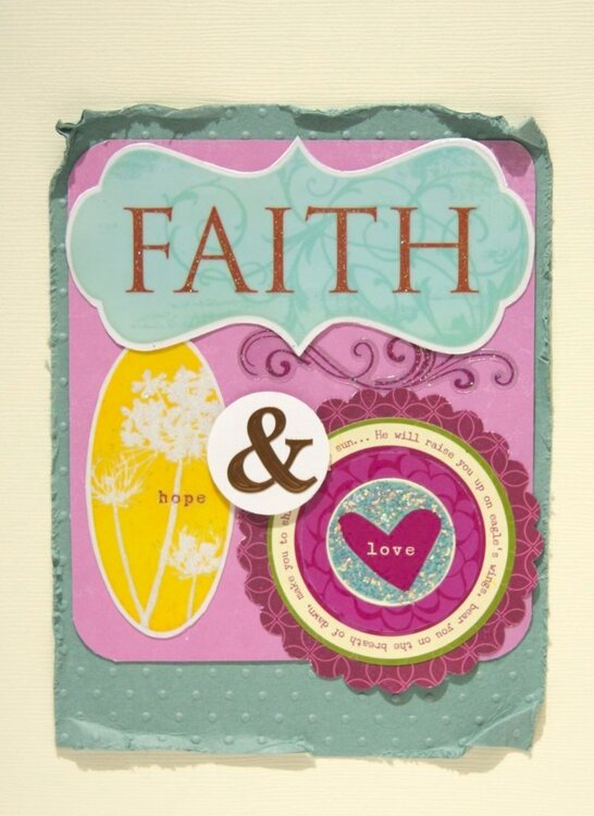 faith, hope &amp; love