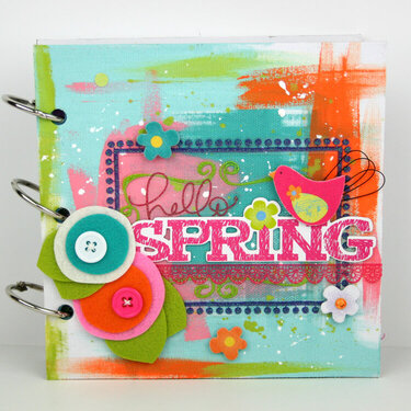 hello, Spring Canvas Mini Album