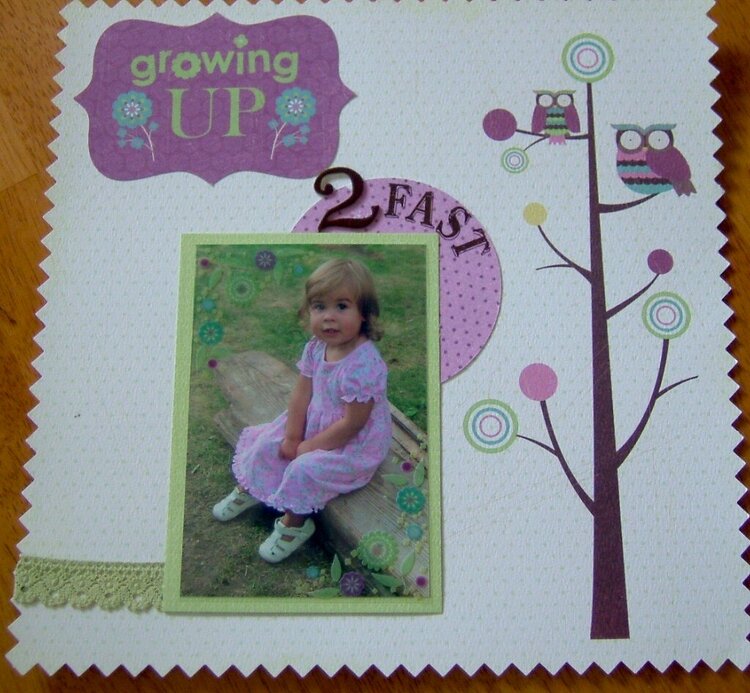 Growing up...2 fast