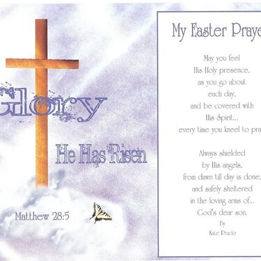 My Easter Prayer