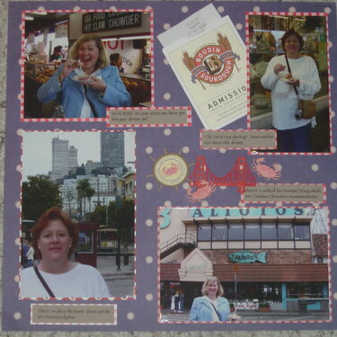 San Francisco 1 of 2 Double Page Layout