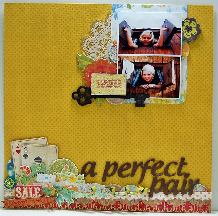 A Perfect Pair * Up The Street Scrapbooking
