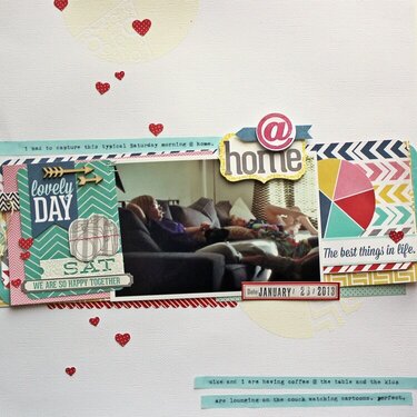 lovely day * cocoa daisy feb. kit