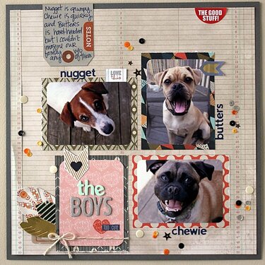 the boys **Cocoa Daisy November kit