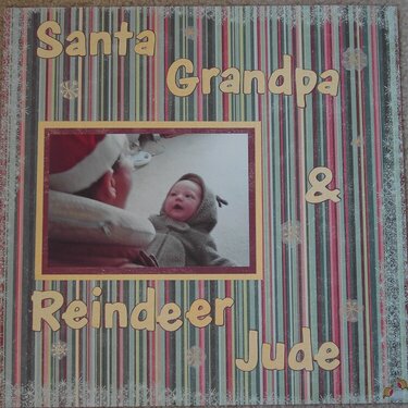 Santa Grandpa &amp; Reindeer Jude