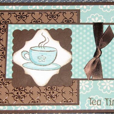 tea time card