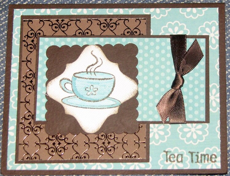 tea time card