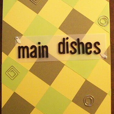 Main Dishes