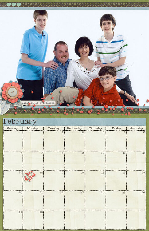 February 2011 Calendar