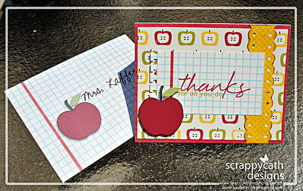 Teacher Thank you Card and Envelope *Hybrid*