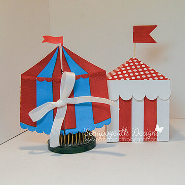 Circus Birthday Card and Gift Box ~Hybrid~