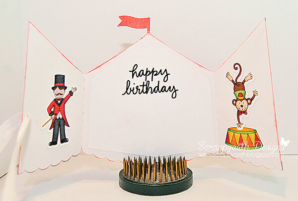 Circus Birthday Card and Gift Box ~Hybrid~