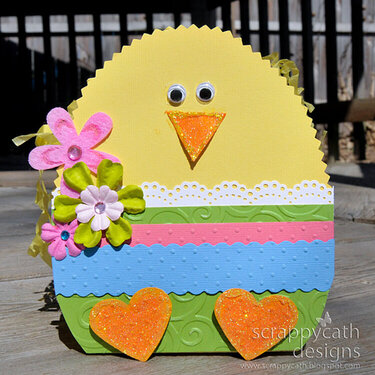 Easter Chick Basket