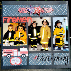 Firemen in Training