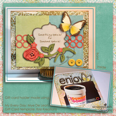 Butterfly Gift Card Holder Hybrid