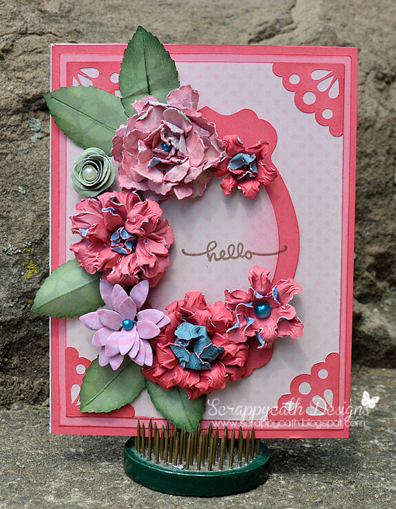 A little Hello Flower Card
