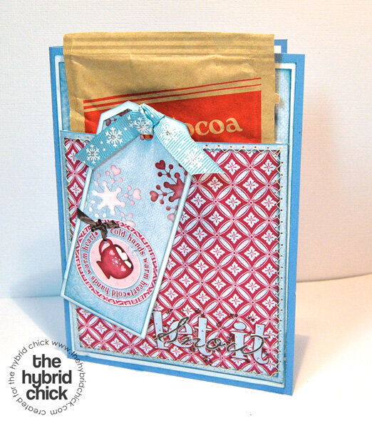 Hot Cocoa pocketed card