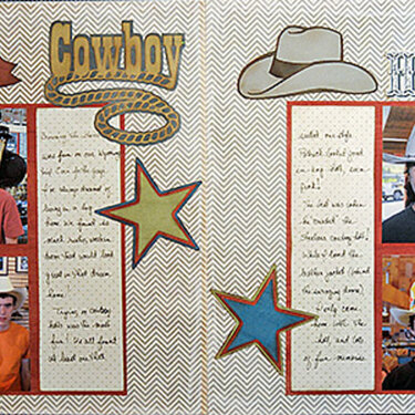 Wanted: Cowboy Hats (Interactive Hybrid Layout)