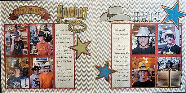 Wanted: Cowboy Hats (Interactive Hybrid Layout)